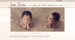 Desktop Screenshot of jadeelishaphotography.com